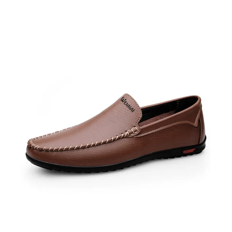 Wen Nai Dress Shoes Men's Brown-1