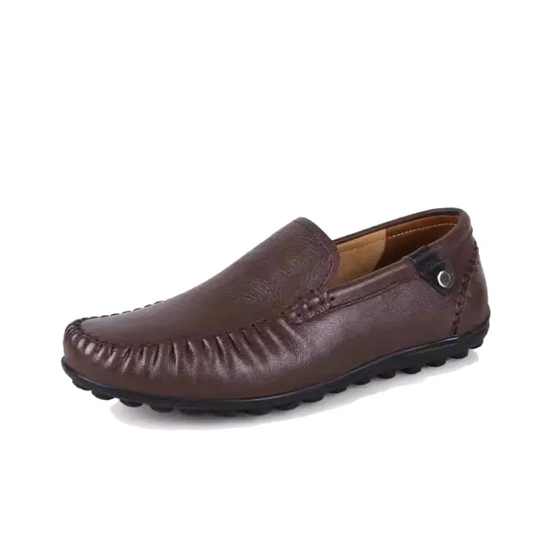 LAORENTOU Loafers Men Black/Brown/Light Brown-4