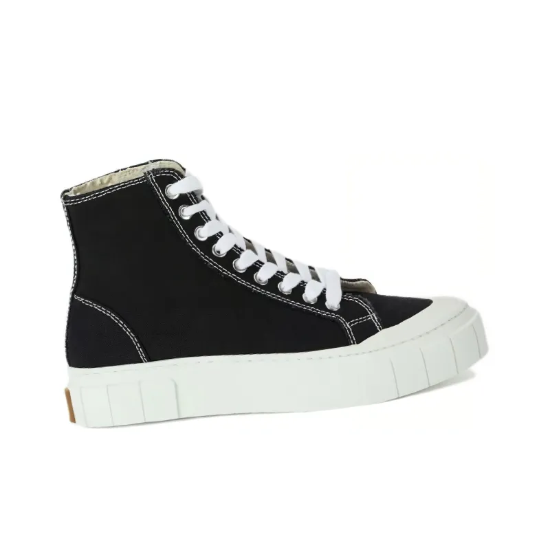 Good News Warm Slip-Resistant High-Top Skateboard Shoes Women's Black-2