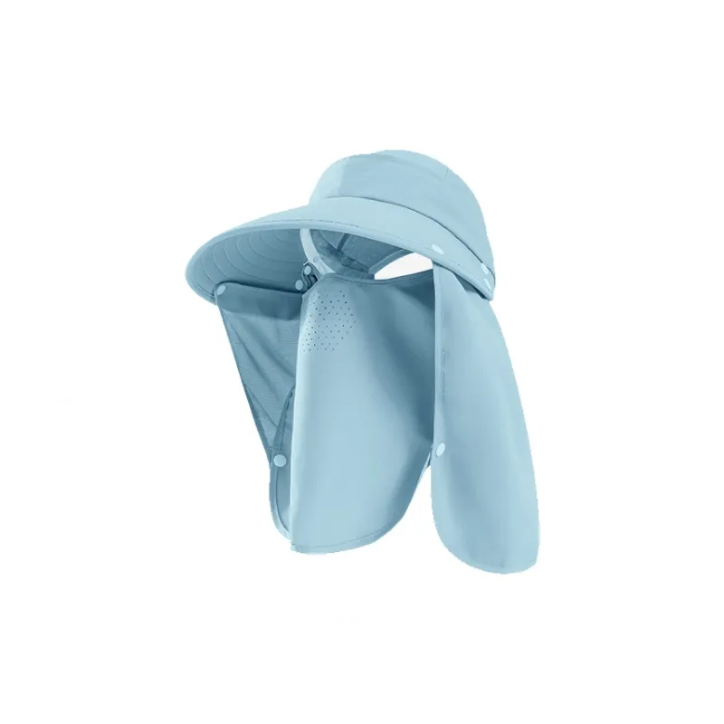 RX UVCUT Polyester Sun Protection Hats Unisex-4