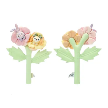 Disney 2024 Spring Duffy StellaLou And CookieAnn Floral Lace Up Decoration Doll Products