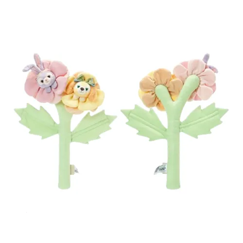 Disney 2024 Spring Duffy StellaLou And CookieAnn Floral Lace Up Decoration Doll Products
