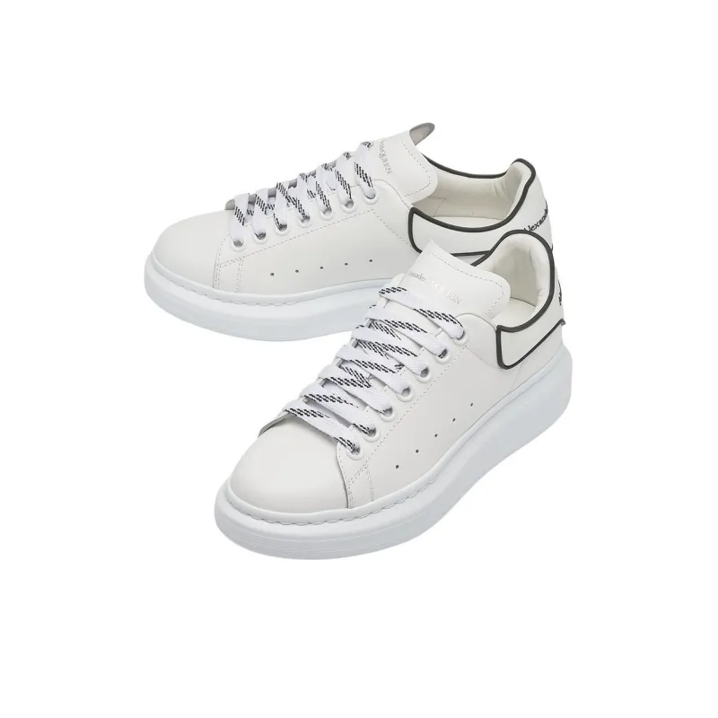 Alexander McQueen Oversized White Black Women's-1