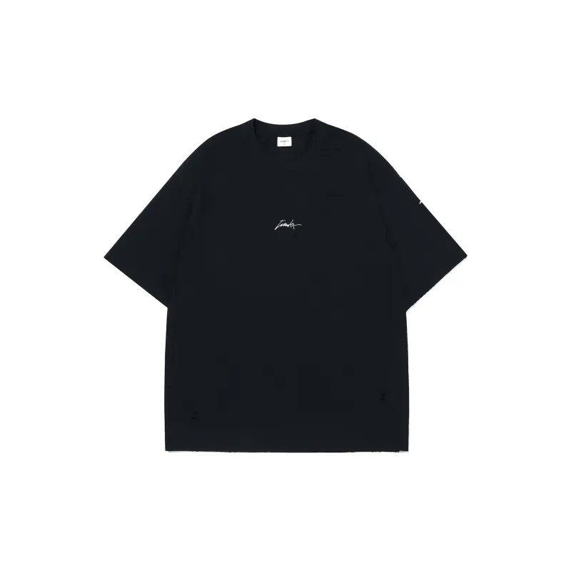 Guuka Short Sleeved T Shirts Men's Black-1