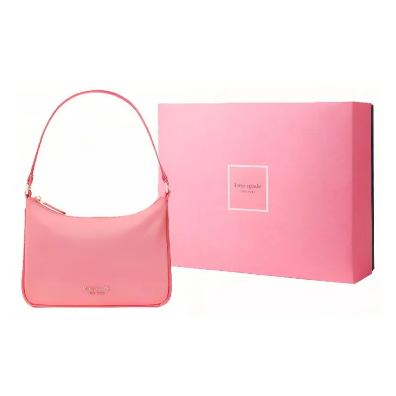 Kate Spade Sam Fabric Shoulder Bag Handbag Shoulder Bag Women's Coral Pink-6