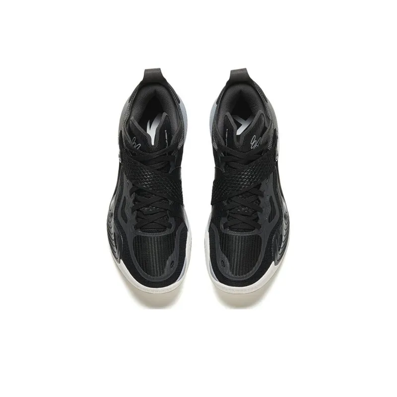 Anta Water Lily 6 Slip Resistant Low Top Basketball Shoes Men's Black-1