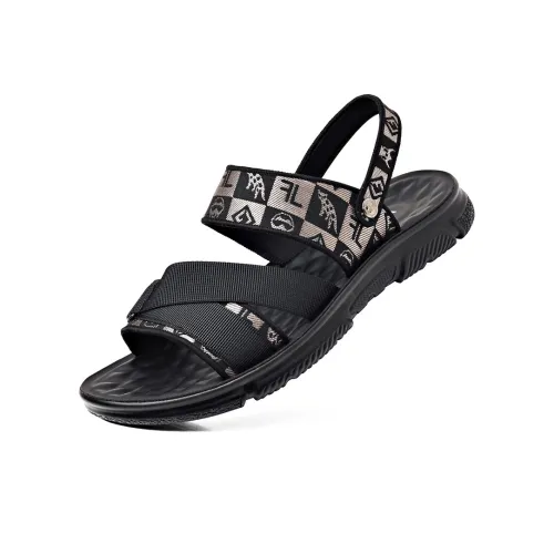 Dignitaries Beach Sandals Men Black