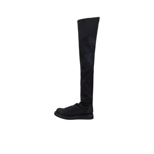 RICK OWENS Over The Knee Boots Black High boots Wmns