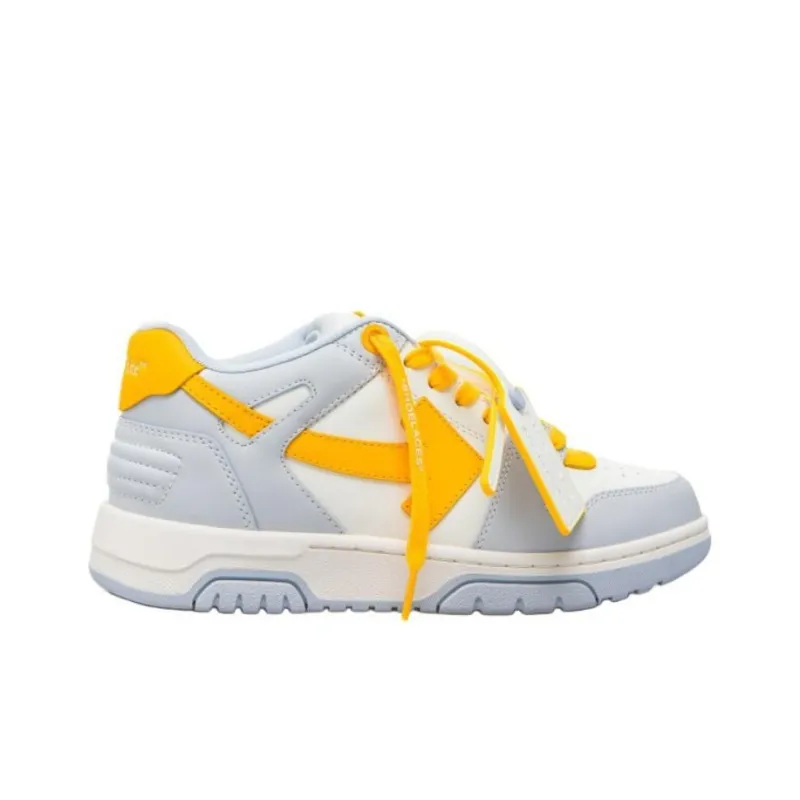 OFF WHITE Out Of Office Panelled Leather Sneakers-1