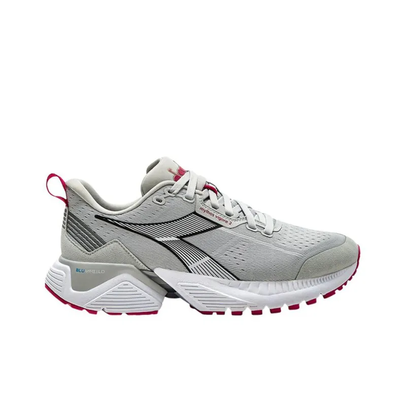 diadora Women's Mythos Blushield Vigore 2 'Silver Rubine Red'-1