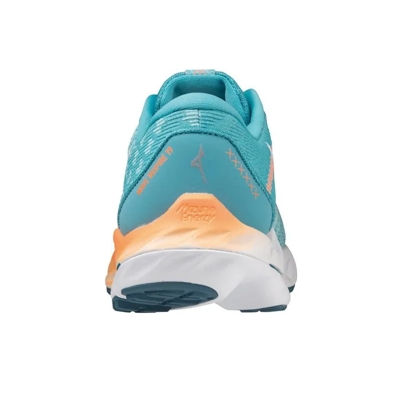 Mizuno Wave Inspire 19 4E Wide 'Aqua Orange' Women's-2
