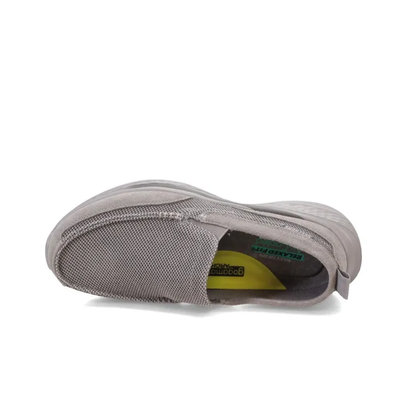 Skechers Shock Absorbers Slip Resistant, Abrasion Resistant, Breathable Low Top Casual Shoes Men's Taupe-2