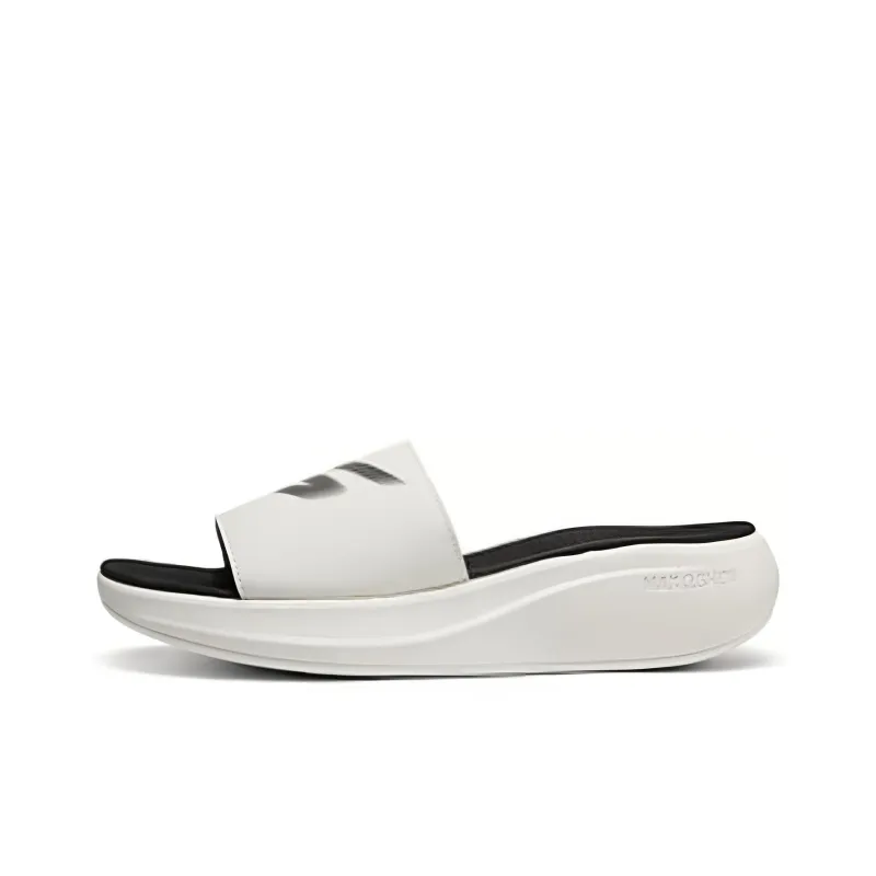 Skechers Slip Resistant Quick Dry Slide Slippers Men's White-0