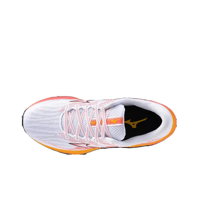 Mizuno Wave Rider 27 'White Orange' Women's-2
