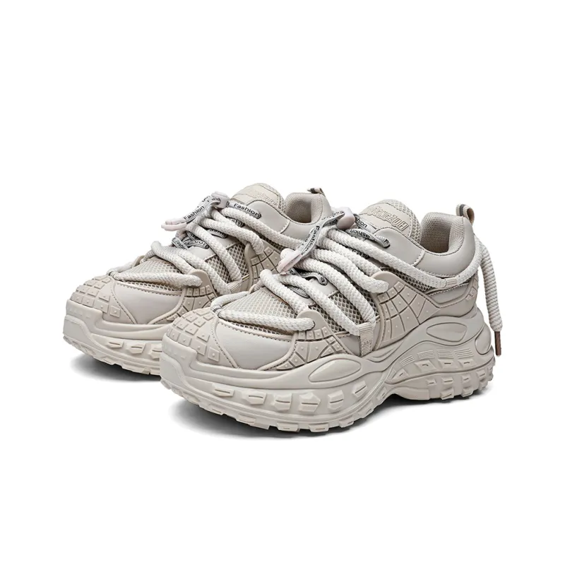 ABIDJAN Low-Top Chunky Sneakers Women's-12