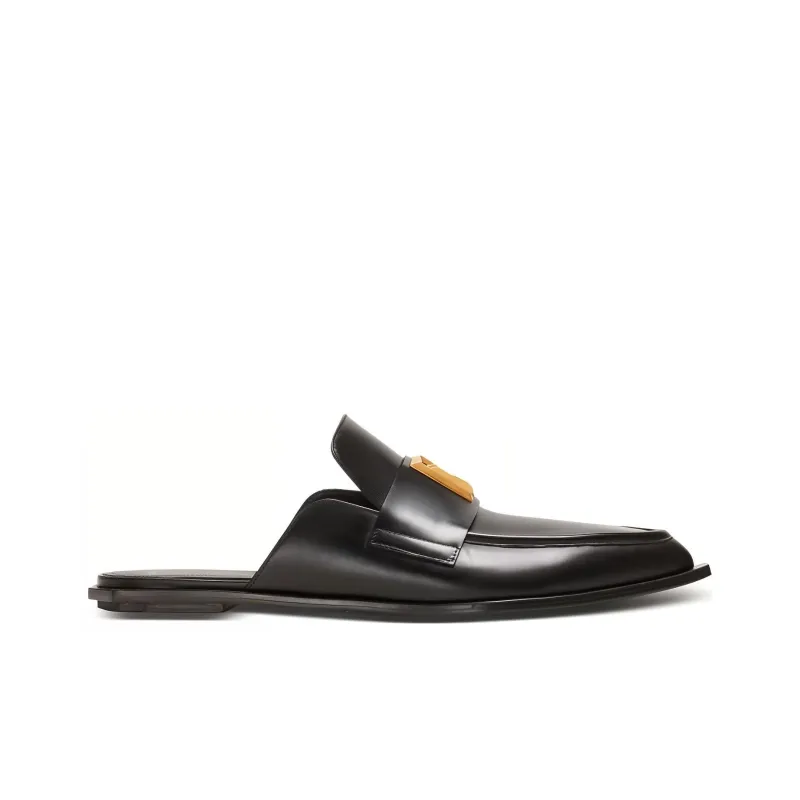 BALMAIN Logo plaque Pointed toe Mules-1