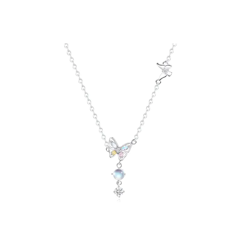 MISS TOOYA Sterling Silver Necklaces Unisex-0
