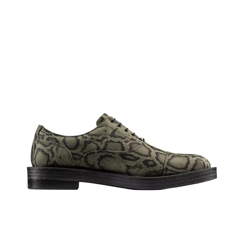 Clarks Oxford 2 Martine Rose Green Textile Women's-1