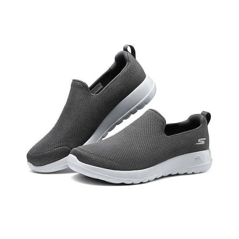 Skechers Shock Absorbing, Non Slip, Wear Resistant, Breathable And Lightweight Low Top Casual Shoes Men's Charcoal Gray-2
