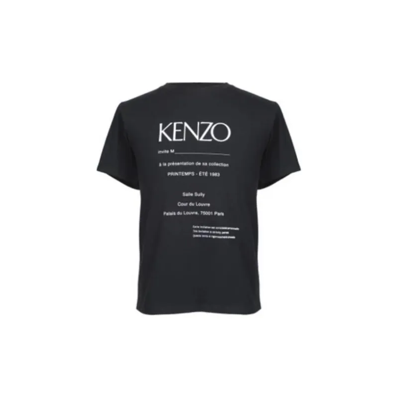 KENZO T Shirts Men Black-1