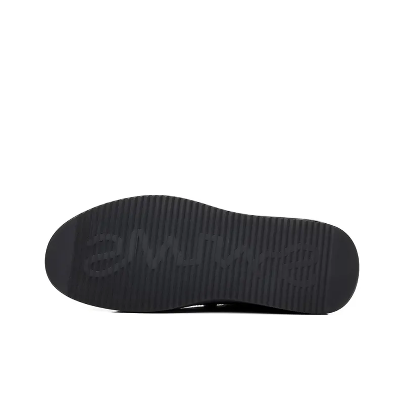 Mulinsen Low-Top Skateboard Shoes Men's Black-2