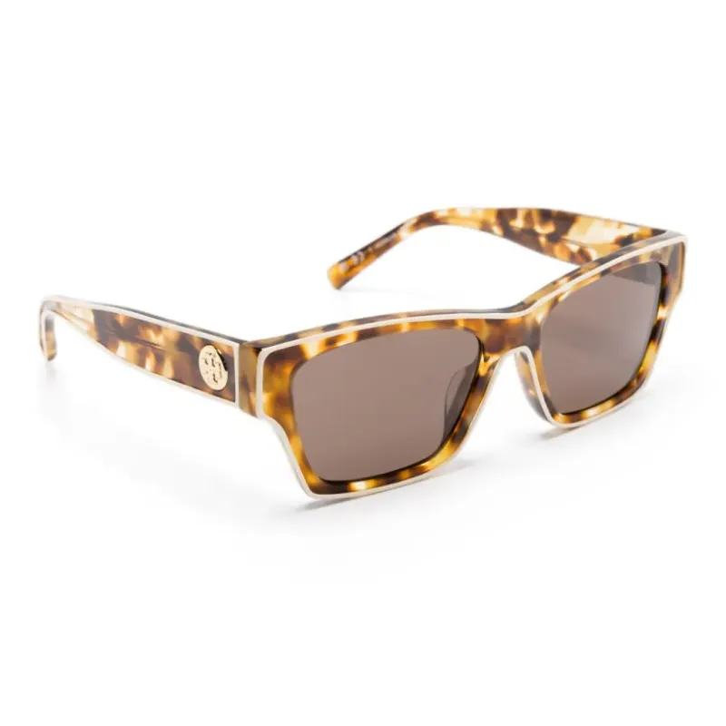 TORY BURCH Square Sunglasses Women's Tortoiseshell-2