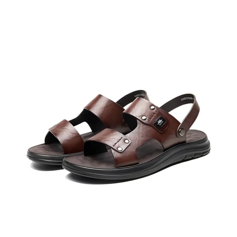 AOKANG Beach Sandals Men None-7