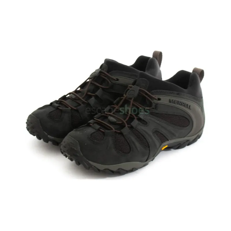 MERRELL Chameleon 8 Stretch 'Black Grey' Women's-1