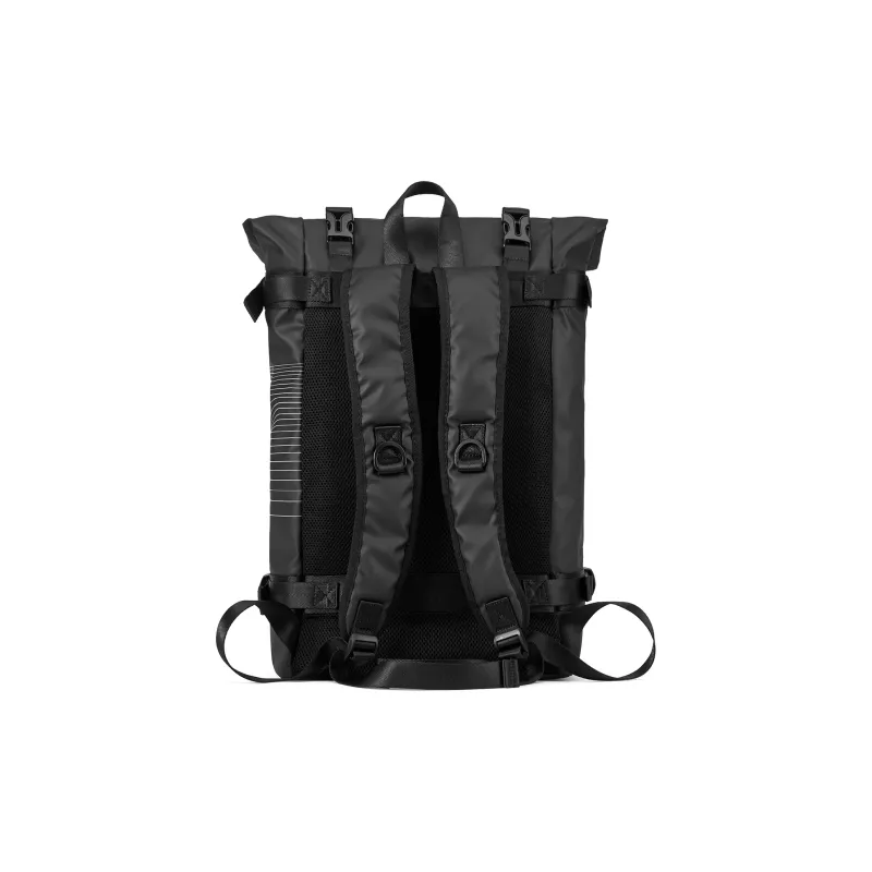 COEXISTENCE Polyester Basketball Backpack Large Size Unisex Dark Gray-3