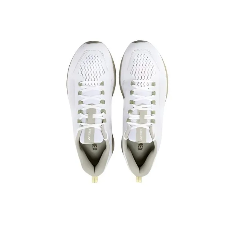 YONEX Anti Slip Wear Resistant Low Top Running Shoes Men's White Green-1