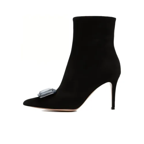 GIANVITO ROSSI Jaipur 85mm Suede Ankle Boots