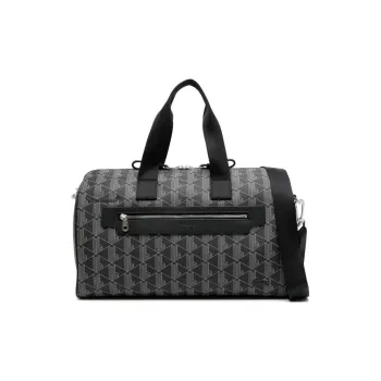 LACOSTE Monogrammed Messenger Bag