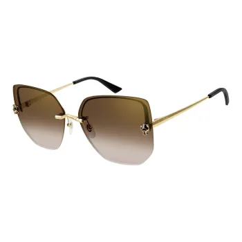 Cartier Rectangle Frame Sunglasses