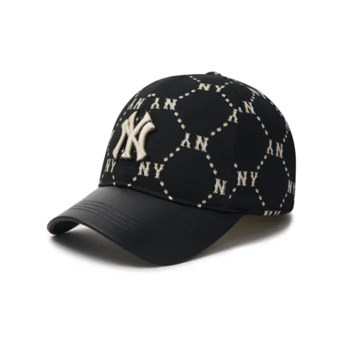 MLB Cotton, Polyester, Artificial Leather Baseball Caps Kids' Black