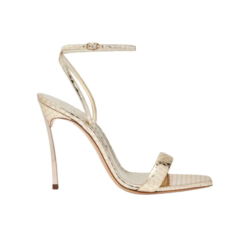 Casadei Superblade Atomium 100mm Laminated Sandals-1
