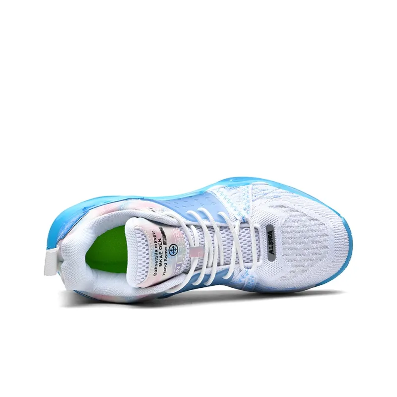 Cindiress Coverage Wear-Resistant Breathable Slip-Resistant Mid-Top Basketball Shoes Unisex-2