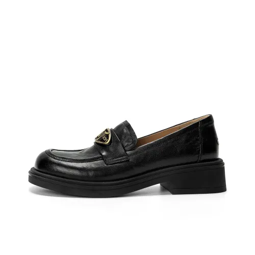 Q.VONTON Loafers Women's Black