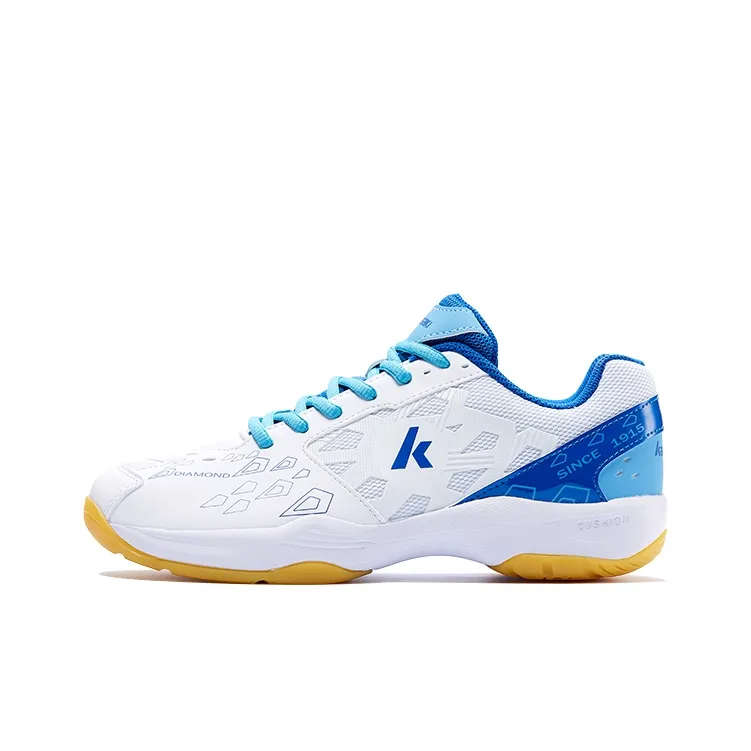 Kawasaki Star Veins Coverage Impact-Resistant Low-Top Professional Badminton Shoes Unisex-0