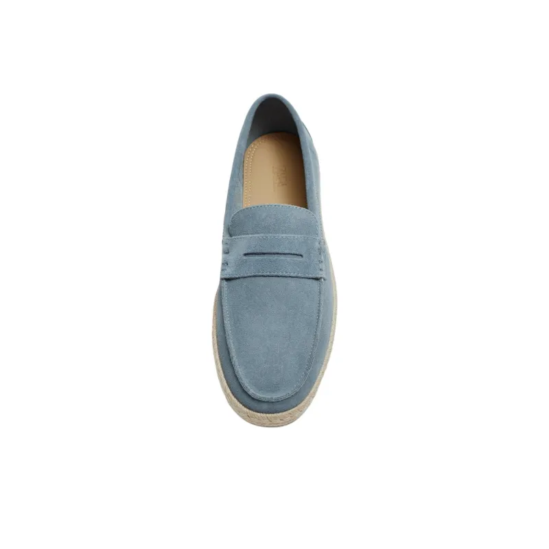 ZARA Loafers Men Light Blue-2