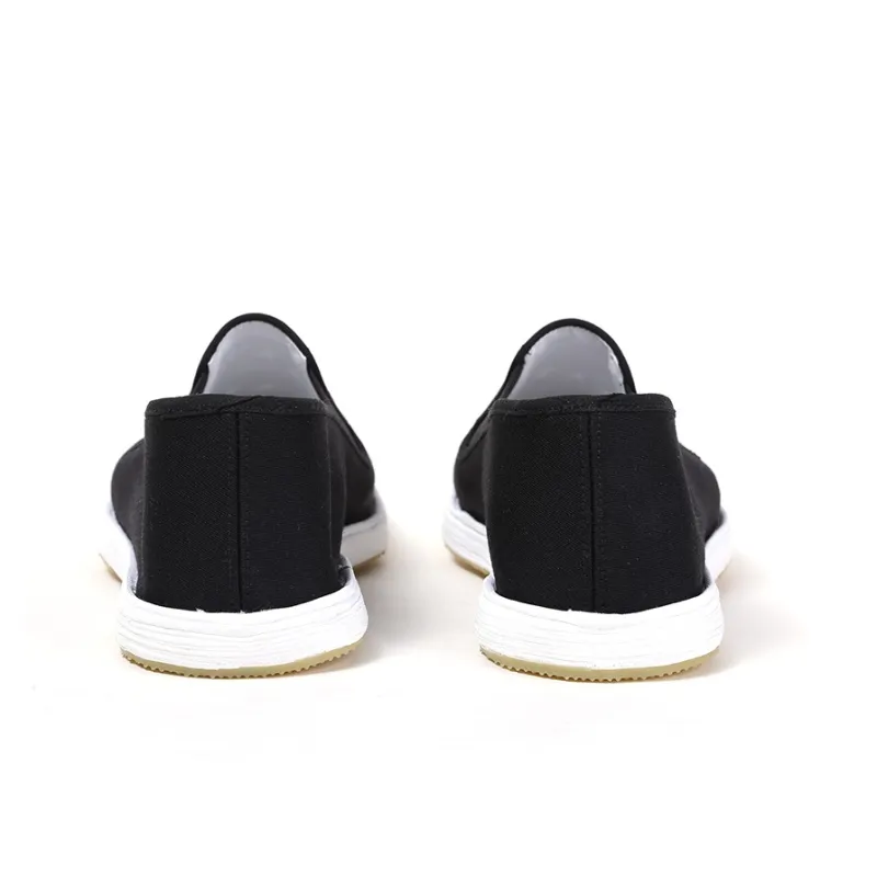 Old Meihua Breathable And Wear-resistant Low-Top Casual Shoes Men's Black-1