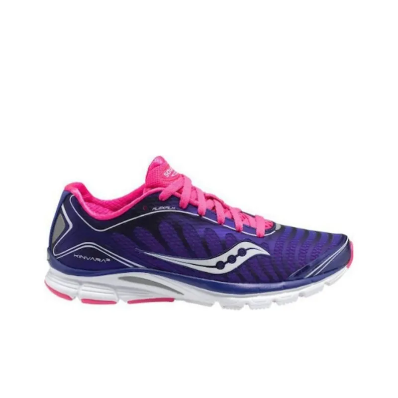 Saucony Kinvara 3 Cushioning Anti-Slip And Wear-Resistant Low-Top Running Shoes Men's Purple Pink-1