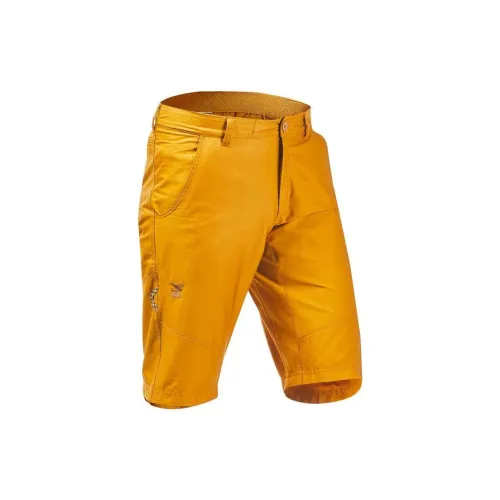 DECATHLON Sports Shorts Men Earth Yellow