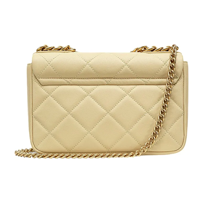 VANESSA HOGAN Cow Leather Handbag Shoulder Bag Crossbody Bag Regular Women's Custard-2