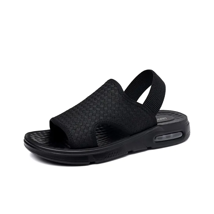 LIANGGUAN Beach Sandals Men's Black-2