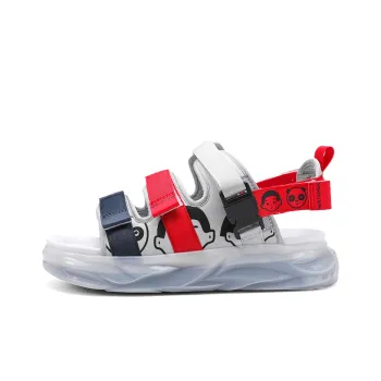 PNKE Beach Sandals Men White, Red, Black, White