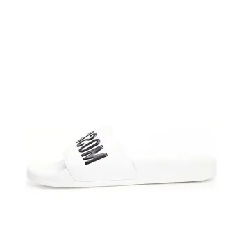 MOSCHINO Slide Slippers Women's White