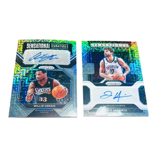 PANINI Willie Greene Joe Harris Player Cards Card Product Pass Sports Cards 2 Pcs