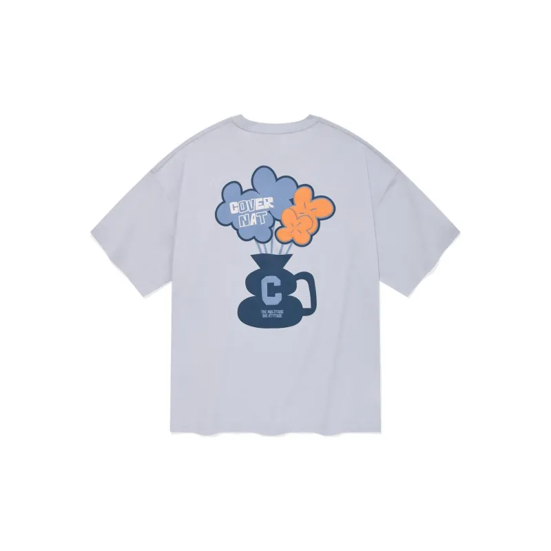 COVERNAT SS24 T Shirt Men's Sky Blue-1