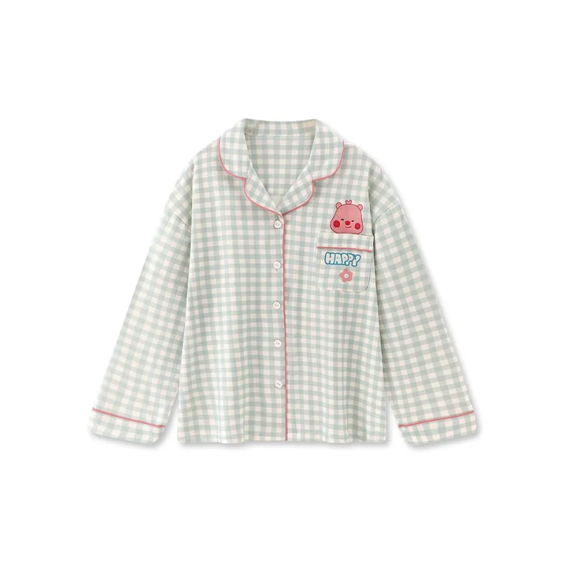 Beast's Secret Pajama Set Women's Gray Blue-1