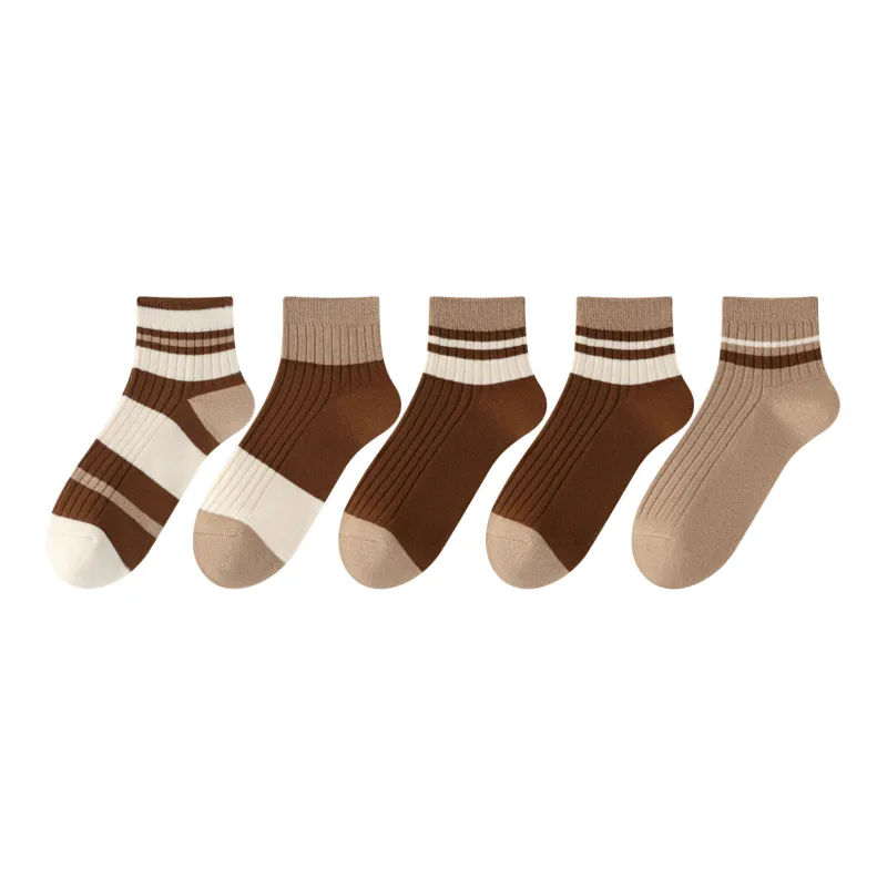 XXLLG Short Socks Women's 5 Pack-7